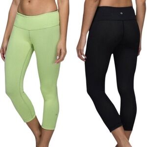 LULULEMON ATHLETICA Wunder Under Reversible Crop Leggings